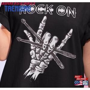 Rock On Tshirt And Roll Shirt Classic